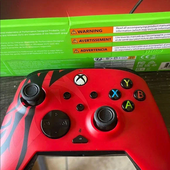 Microsoft Red Controller for Xbox